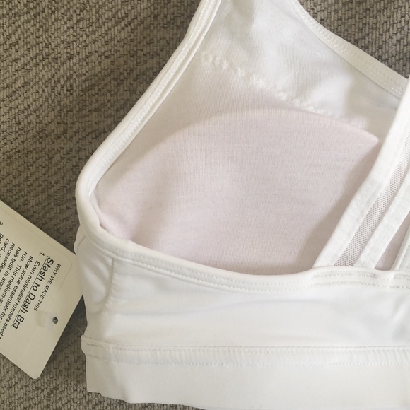 White Lululemon Sports Bra - Picture 6 of 6